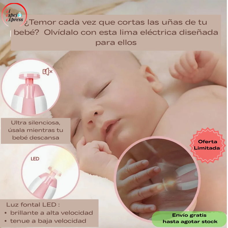 Limadora de uñas para BEBÉ