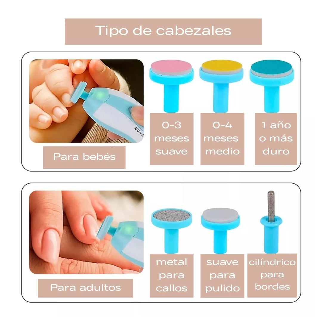 Limadora de uñas para BEBÉ