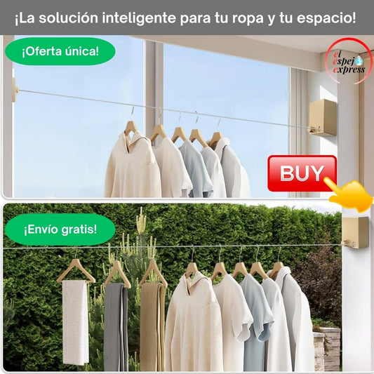 Tendedero Retráctil